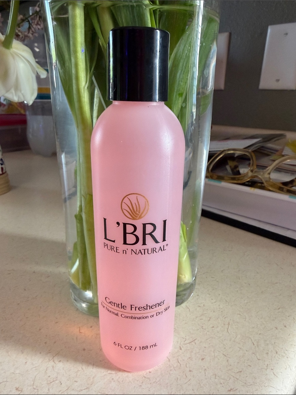 L'BRI Pure n' Natural Gentle Freshener - Pink Bottle